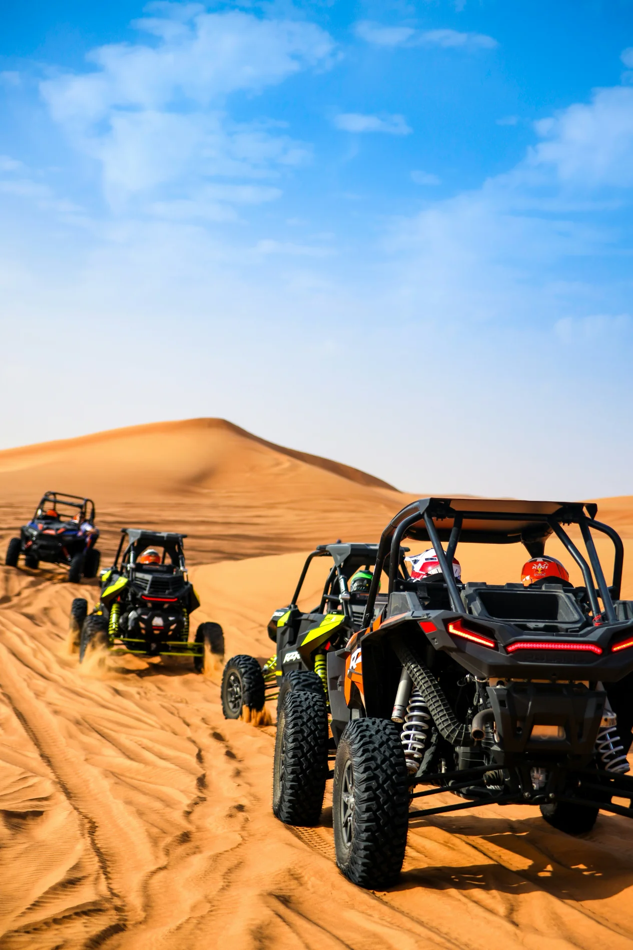 Desert Safari - Polaris Ride attraction in Dubai or Abu Dhabi UAE
